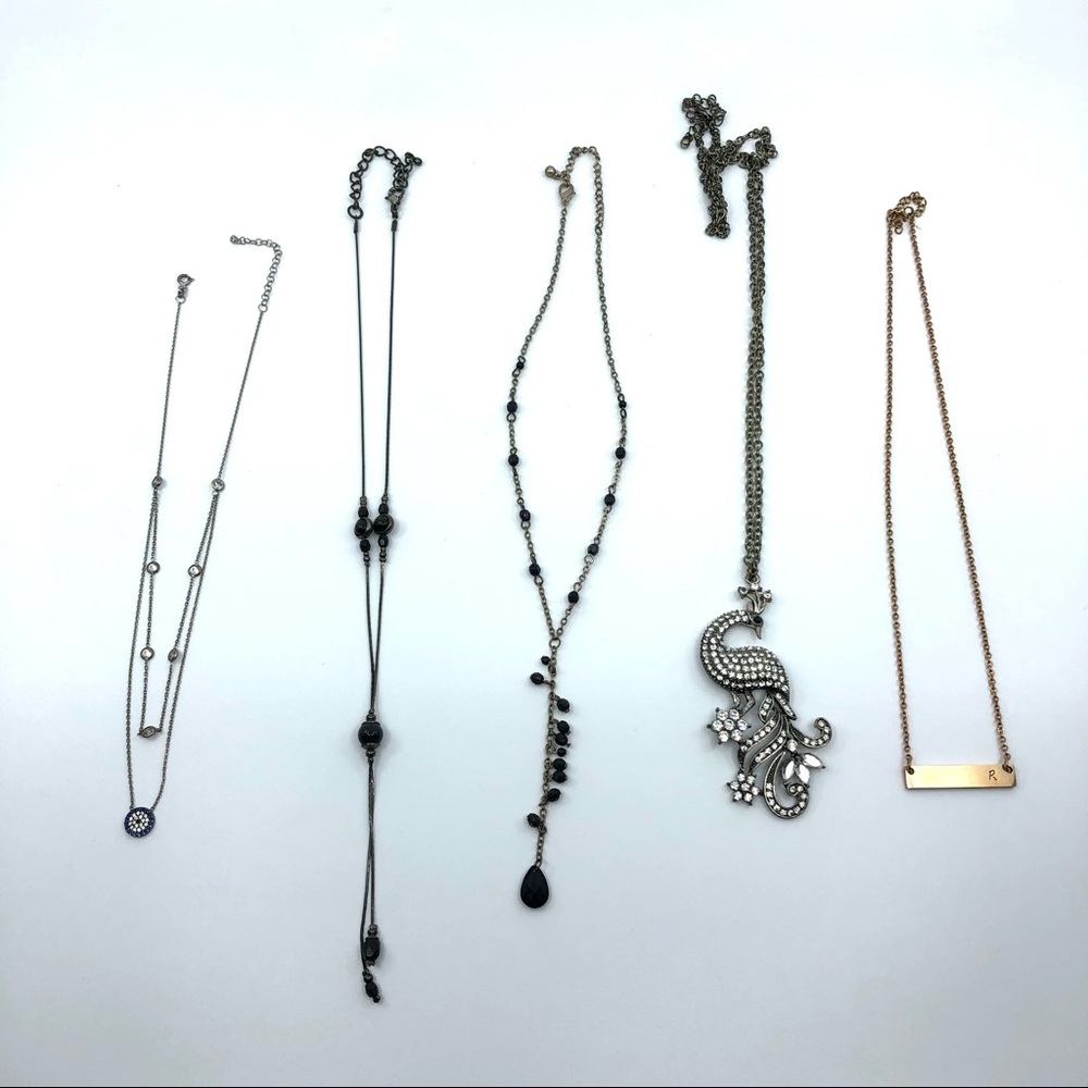 5 Necklaces - mixed